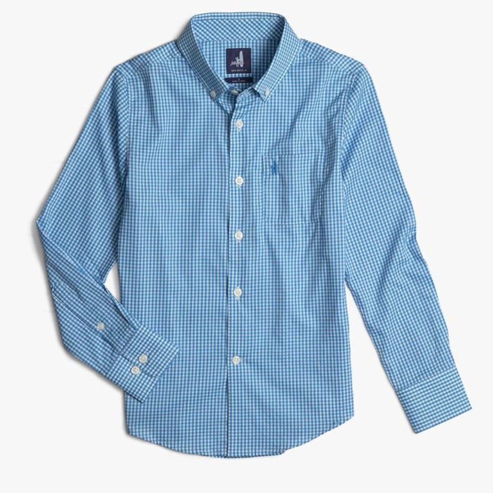 Johnnie-O Augusta Prep-Formance Long Sleeved Button Down Shirt Size XL